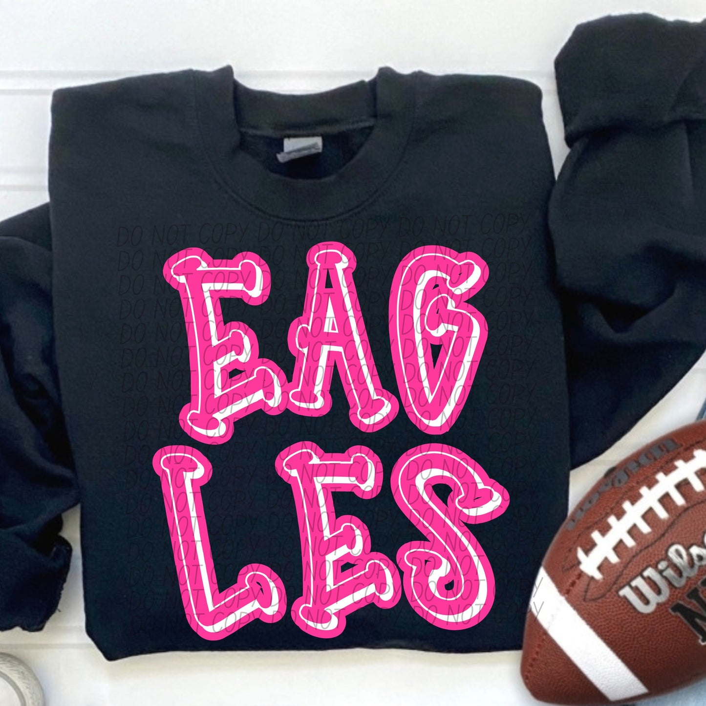 Eagles Pink Out DTF Transfer