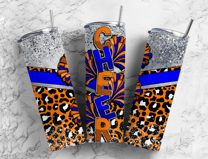 Cheerleader Completed 20oz Skinny Tumbler