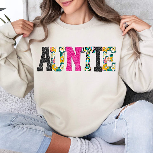 Auntie Bright Graphic Tee