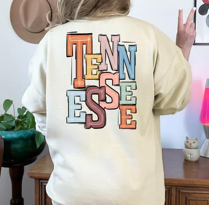 Tennessee Varsity Doodle DTF Transfer