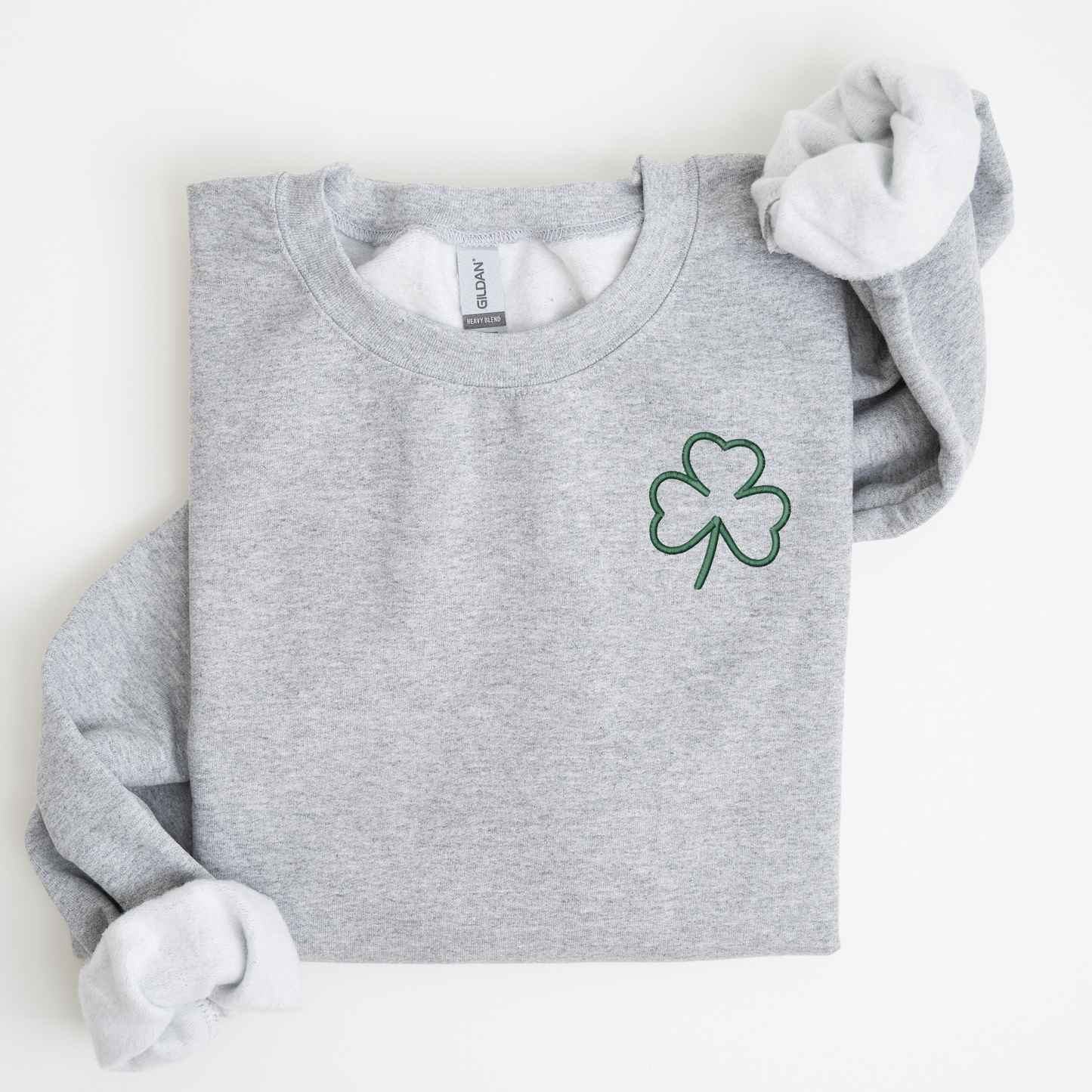 Clover Embroidered Sweatshirt