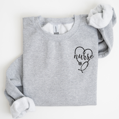 Nurse Embroidered Sweatshirt