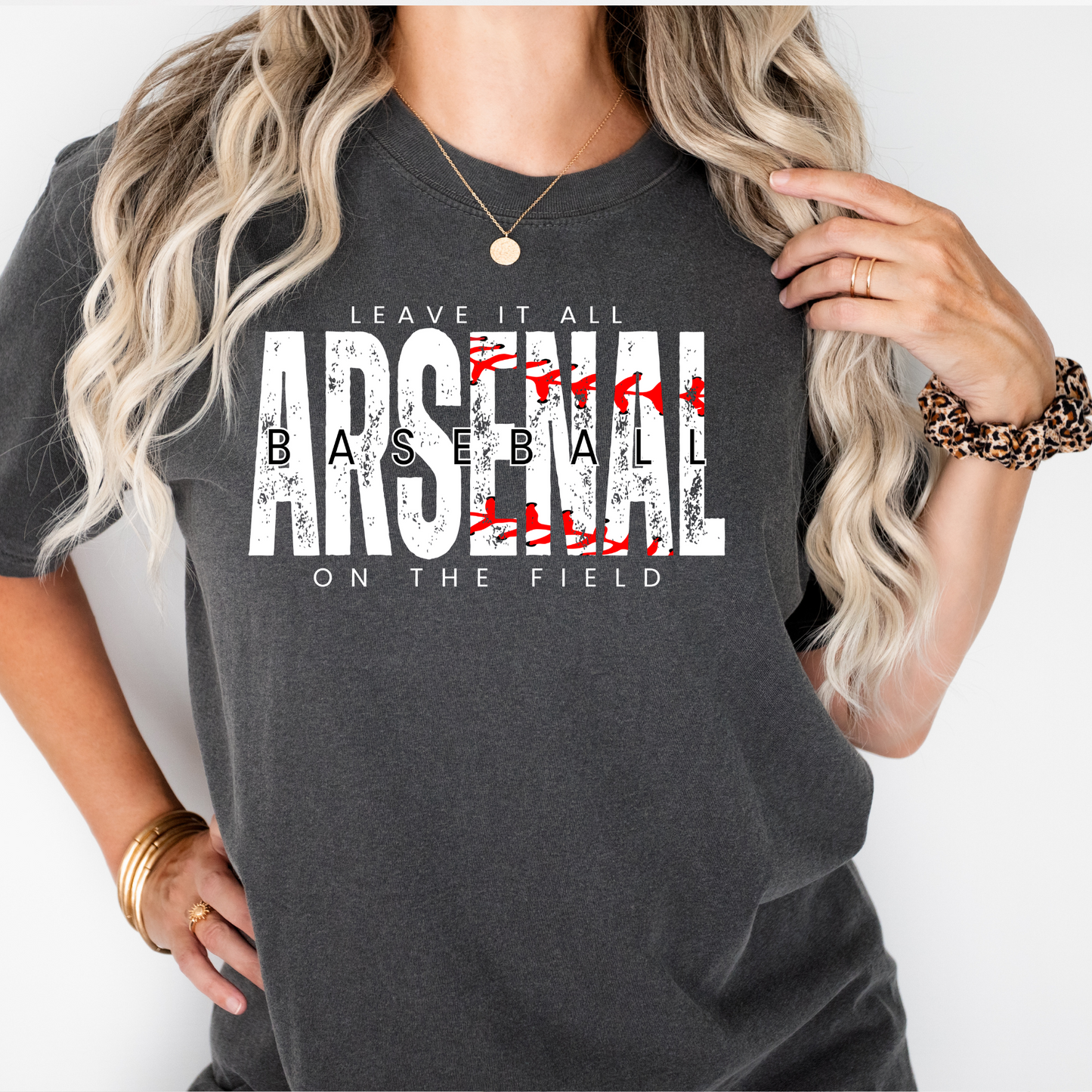 Arsenal Baseball DTF Transfer