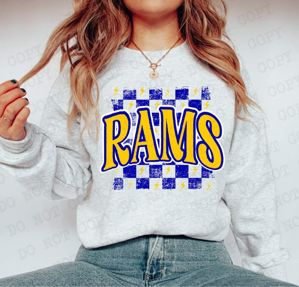 Rams Retro Graphic Tee