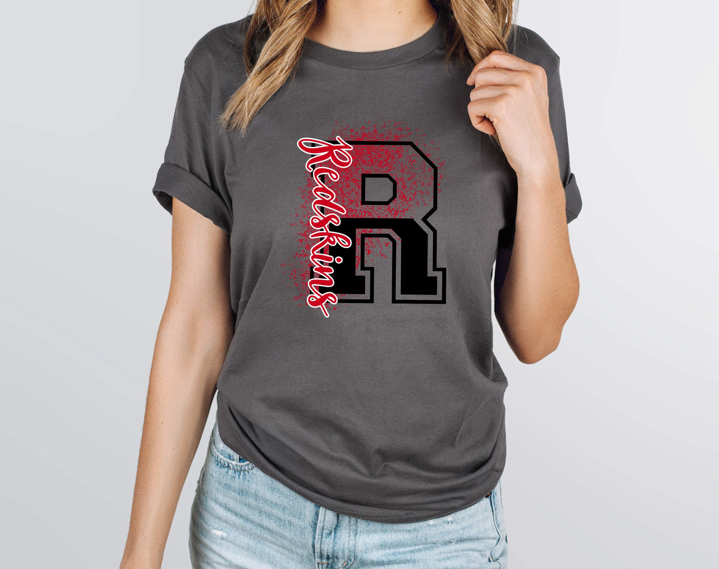 Redskins Splatter Graphic Tee