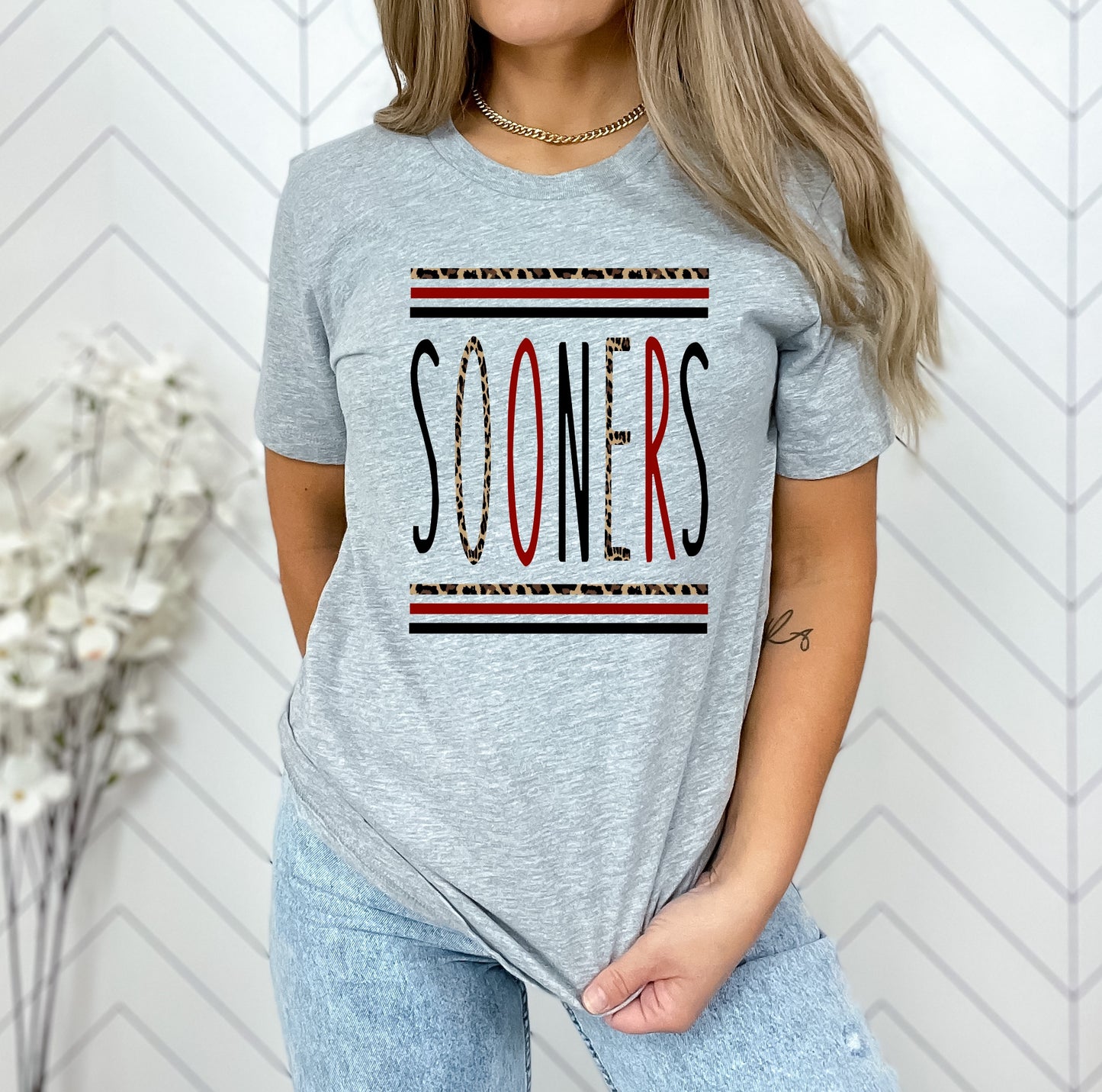 Sooners Skinny Mascot Graphic Tee