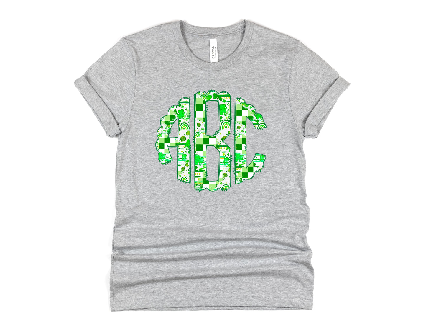 Retro Lucky Monogram DTF Transfer