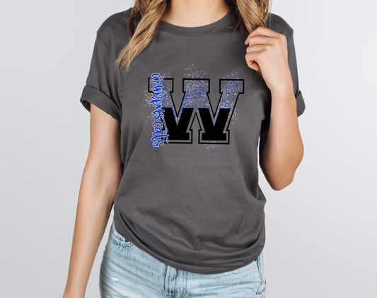 Wampus Cats Splatter Graphic Tee