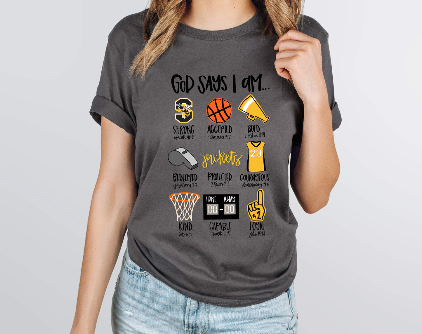 God Says I Am Jackets  Graphic Tee