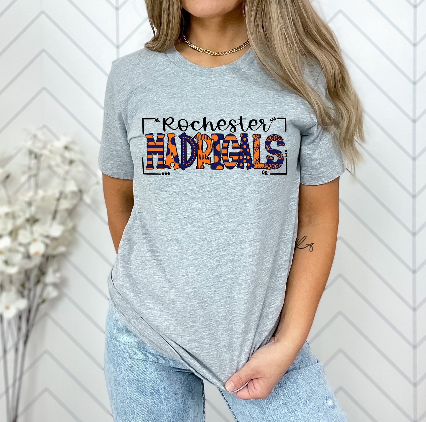 Madrigals Rochester Doodle Graphic Tee