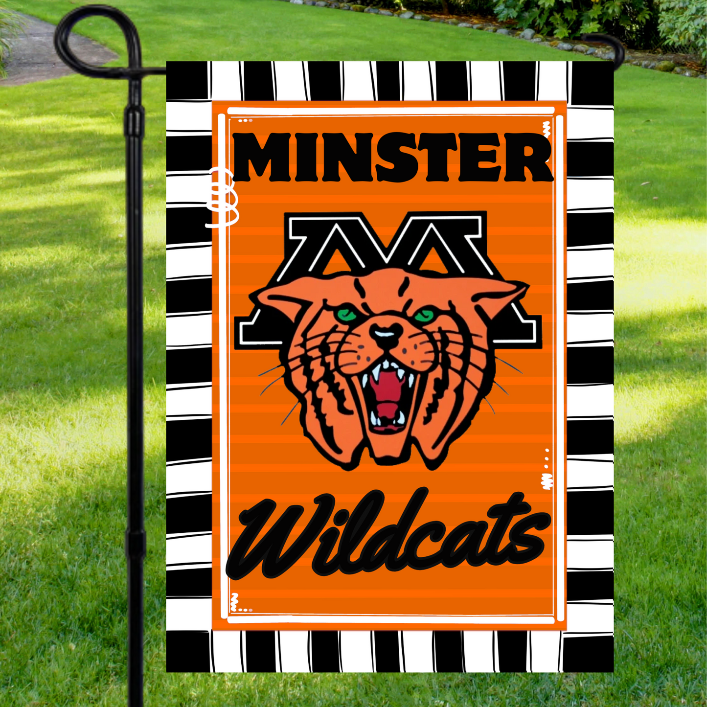 Minster Wildcats Garden Flag