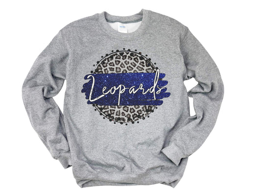 Leopards Blue Shirt