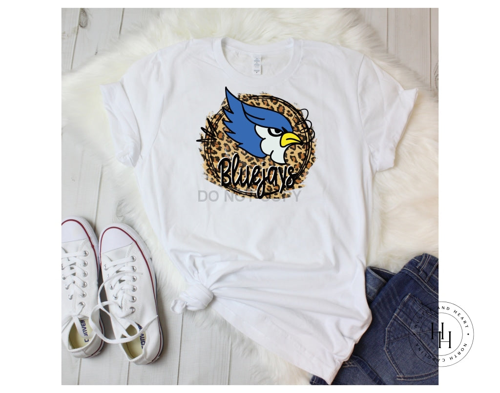 Bluejays Circle Graphic Tee Shirt