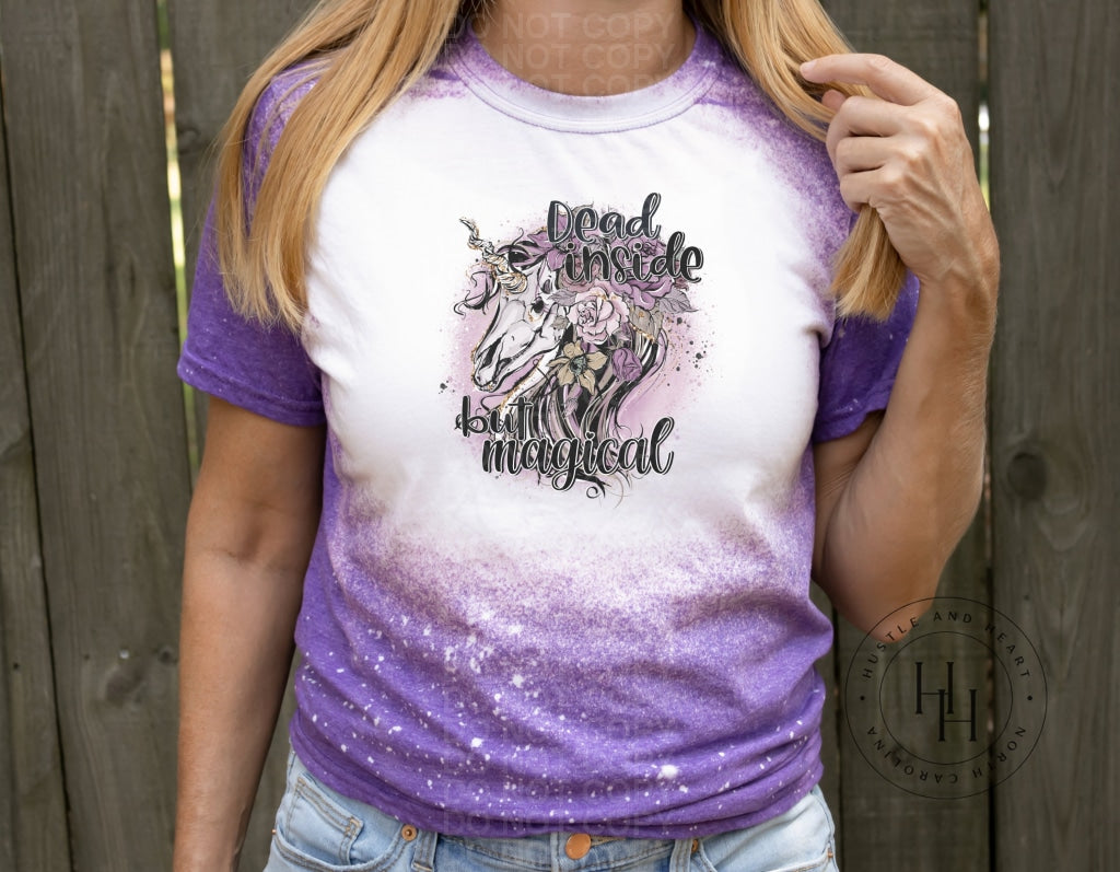 Dead Inside But Magical - Sublimation Transfer Sublimation