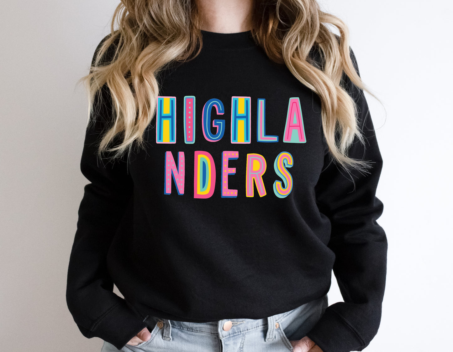 Highlanders Colorful Graphic Tee