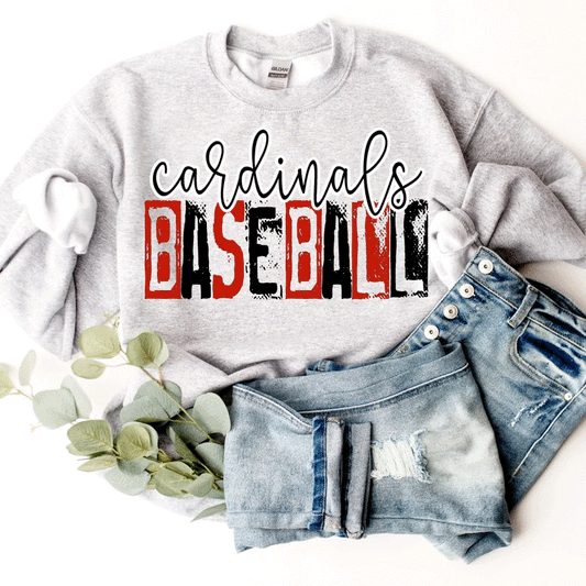 Cardinals Baseball Burnbook Graphic Tee