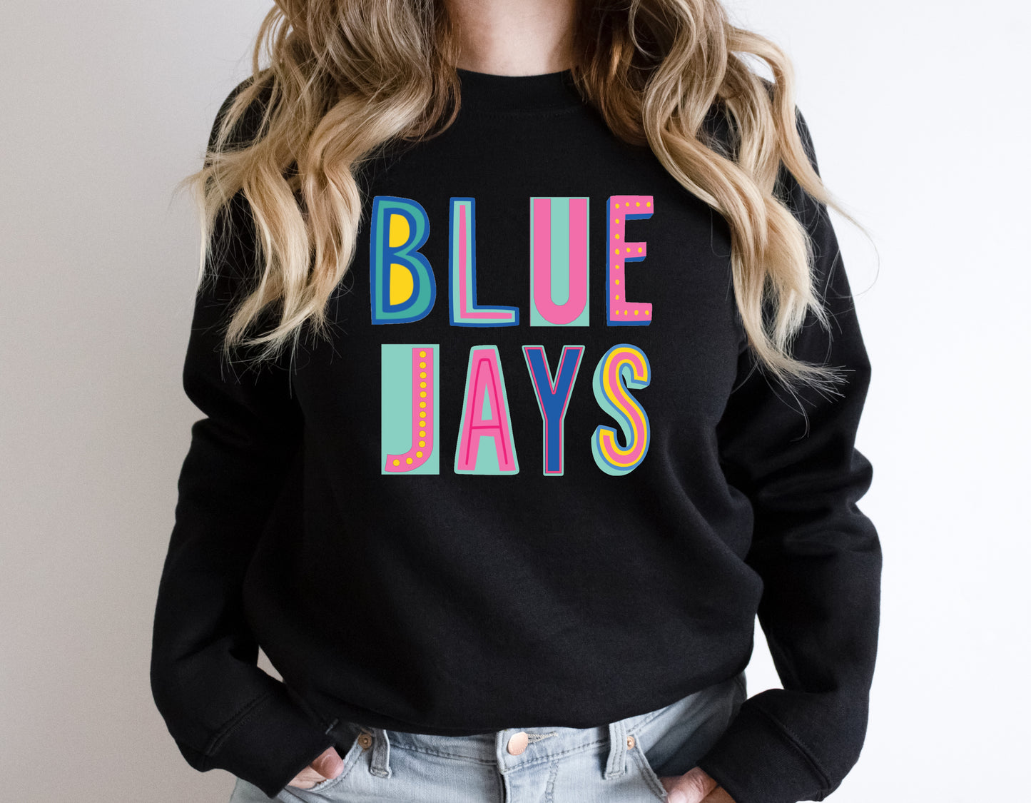 Bluejays  Colorful Graphic Tee