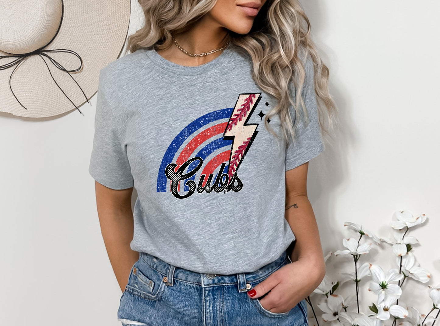 Cubs Baseball Graphic Tee