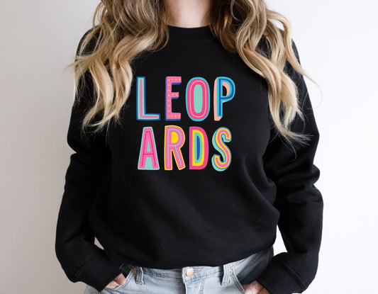 Leopards Colorful Graphic Tee