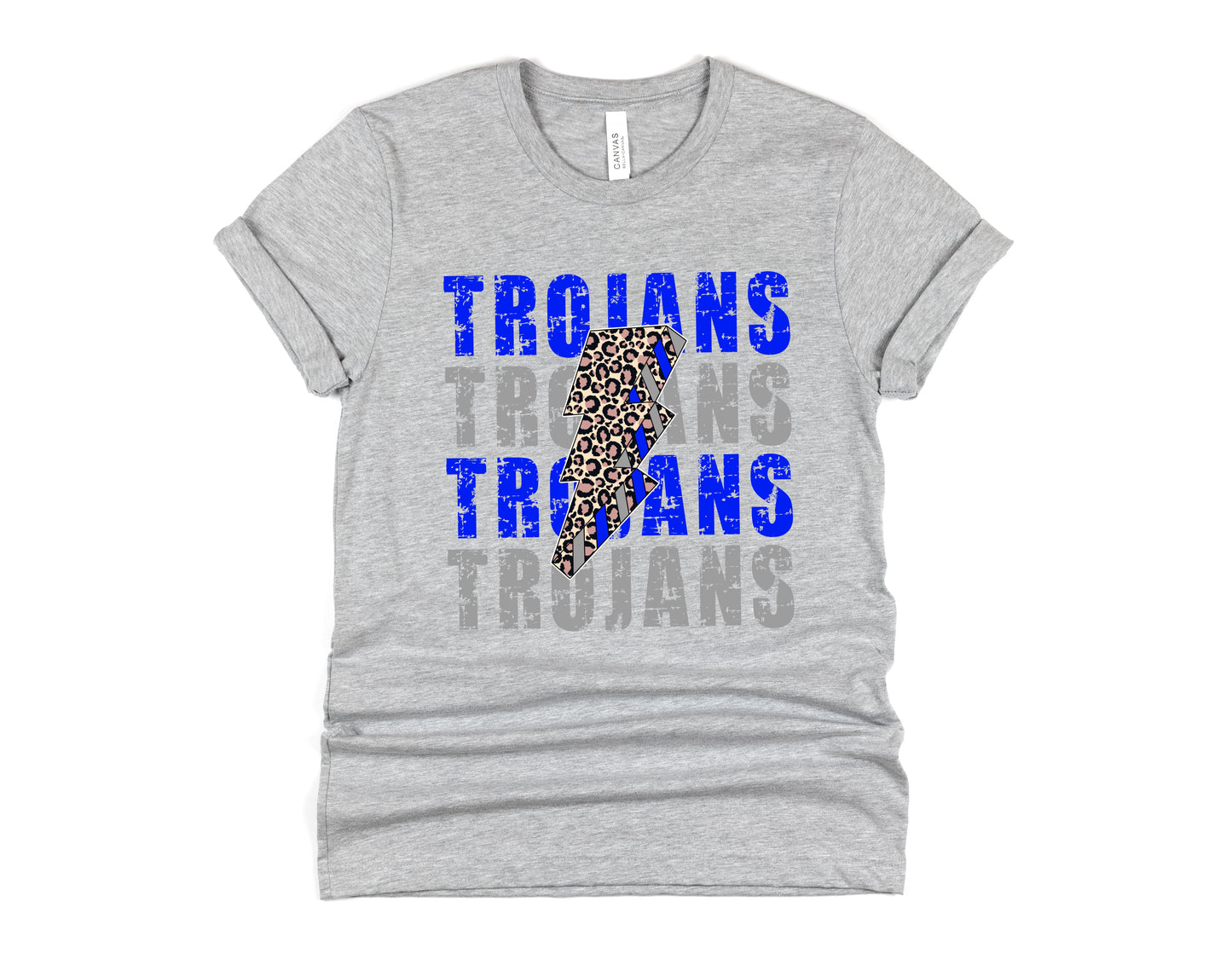 Trojans Lightning Bolt Graphic Tee