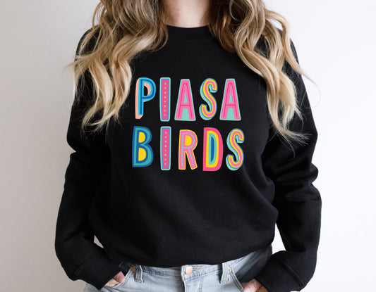 Piasabirds Colorful Graphic Tee