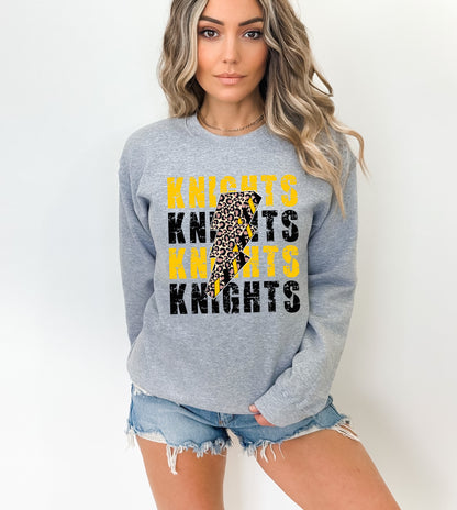 Knights Lightning Bolt Graphic Tee