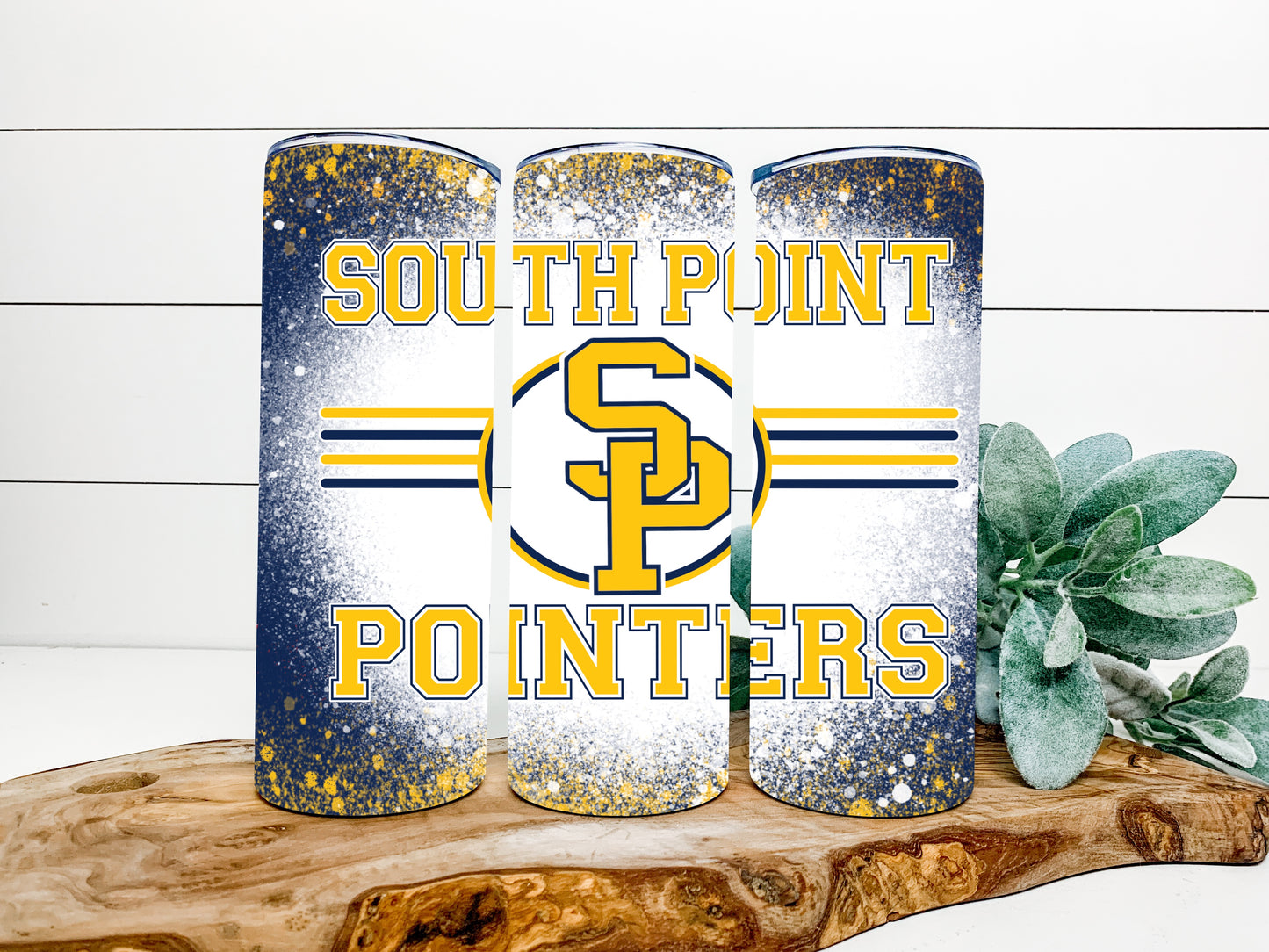 South Point Pointers Completed 20oz Skinny Tumbler