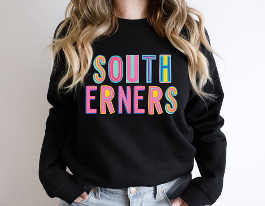 Southerners Colorful Graphic Tee