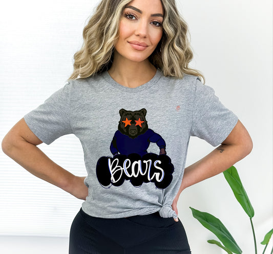 Bears Preppy Graphic Tee