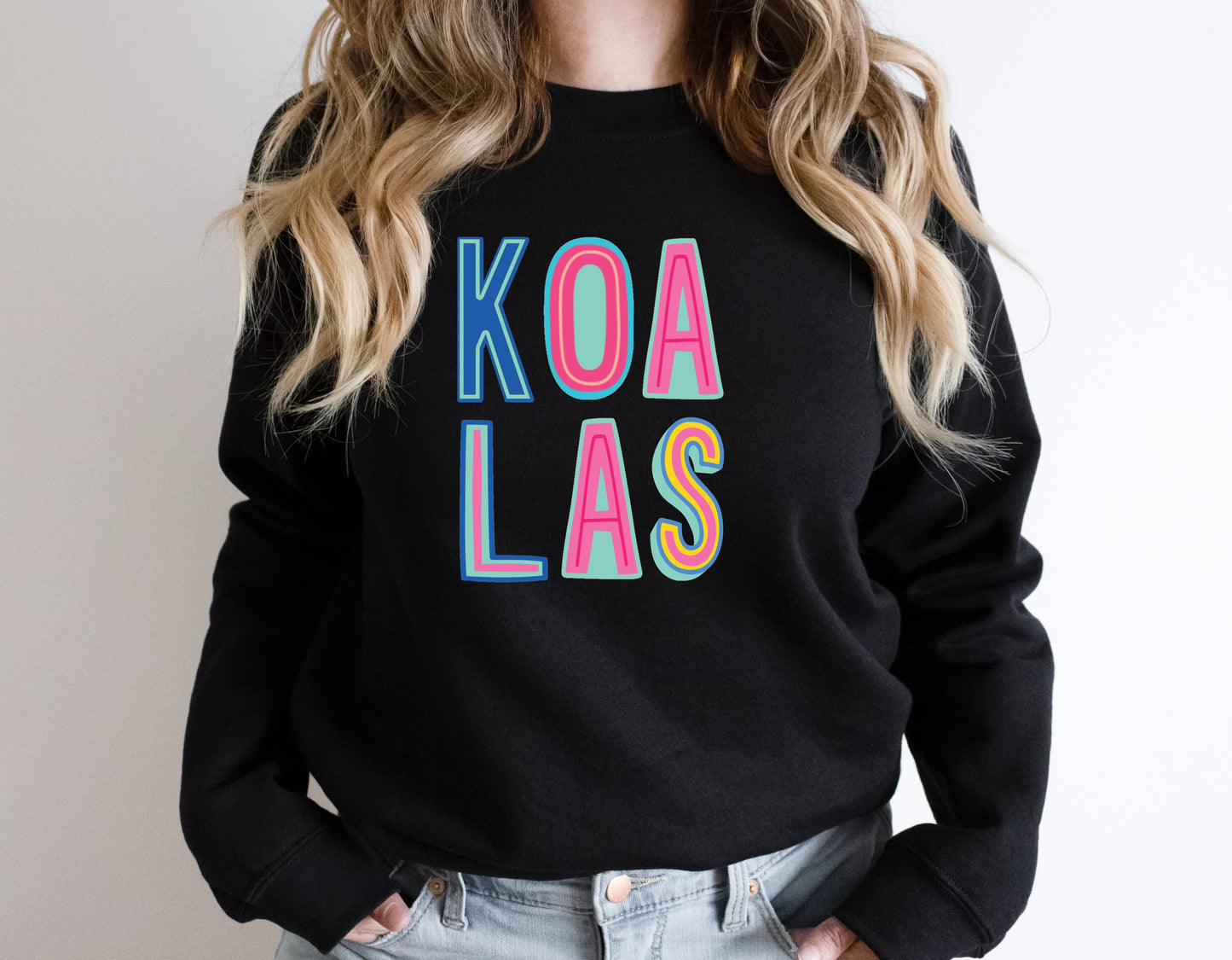 Koalas Colorful Graphic Tee