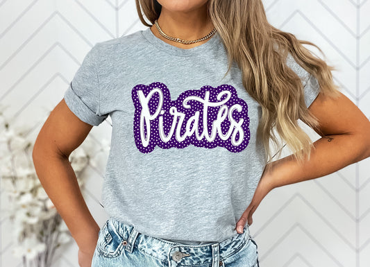 Pirates Faux Applique