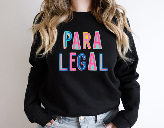 Paralegal Colorful Graphic Tee