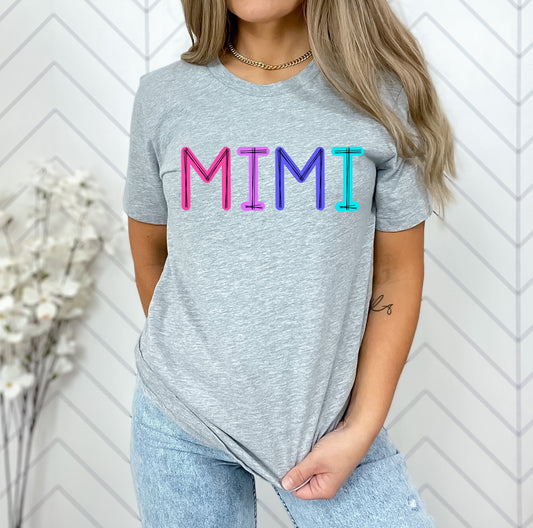 Mimi Scribble Doodle Graphic Tee