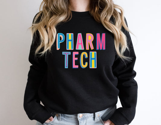 Pharm Tech Colorful Graphic Tee