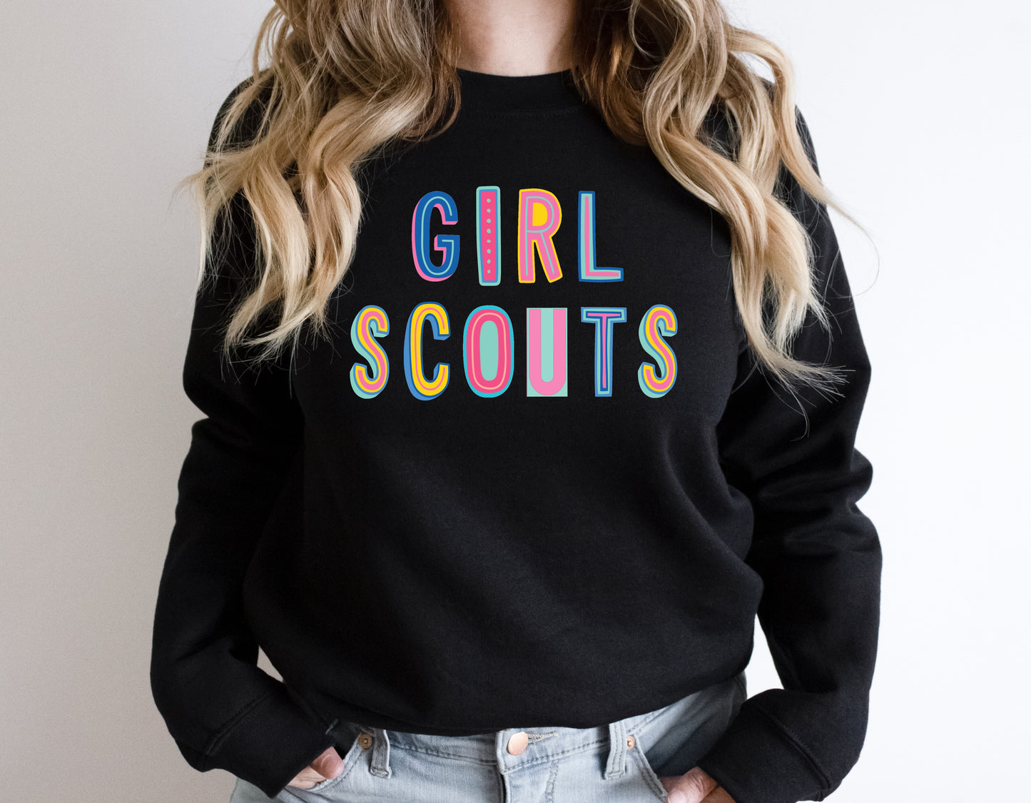 Girl Scouts Colorful Graphic Tee