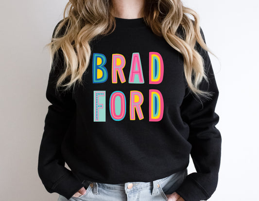 Bradford Colorful Graphic Tee