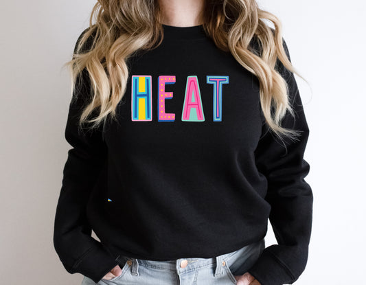 Heat Colorful Graphic Tee