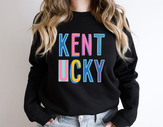 Kentucky Colorful Graphic Tee