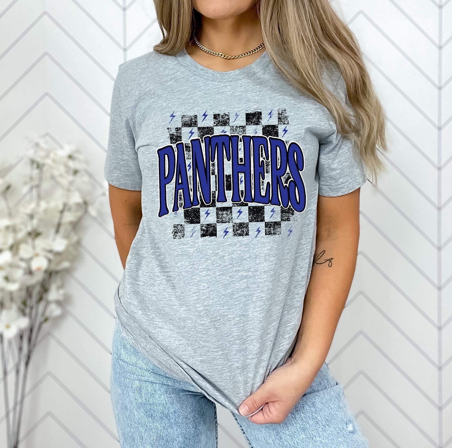 Panthers Retro Graphic Tee