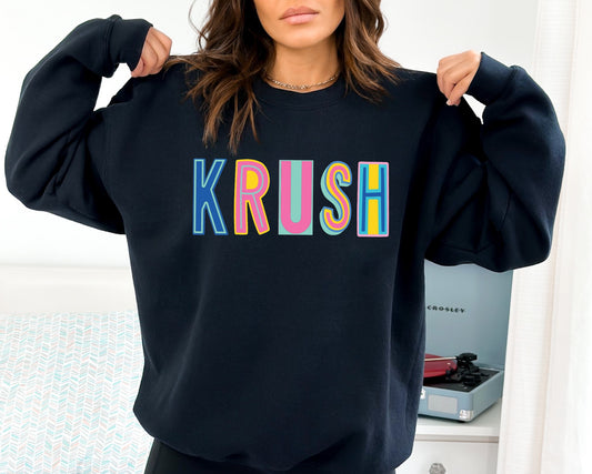 Krush Colorful Graphic Tee