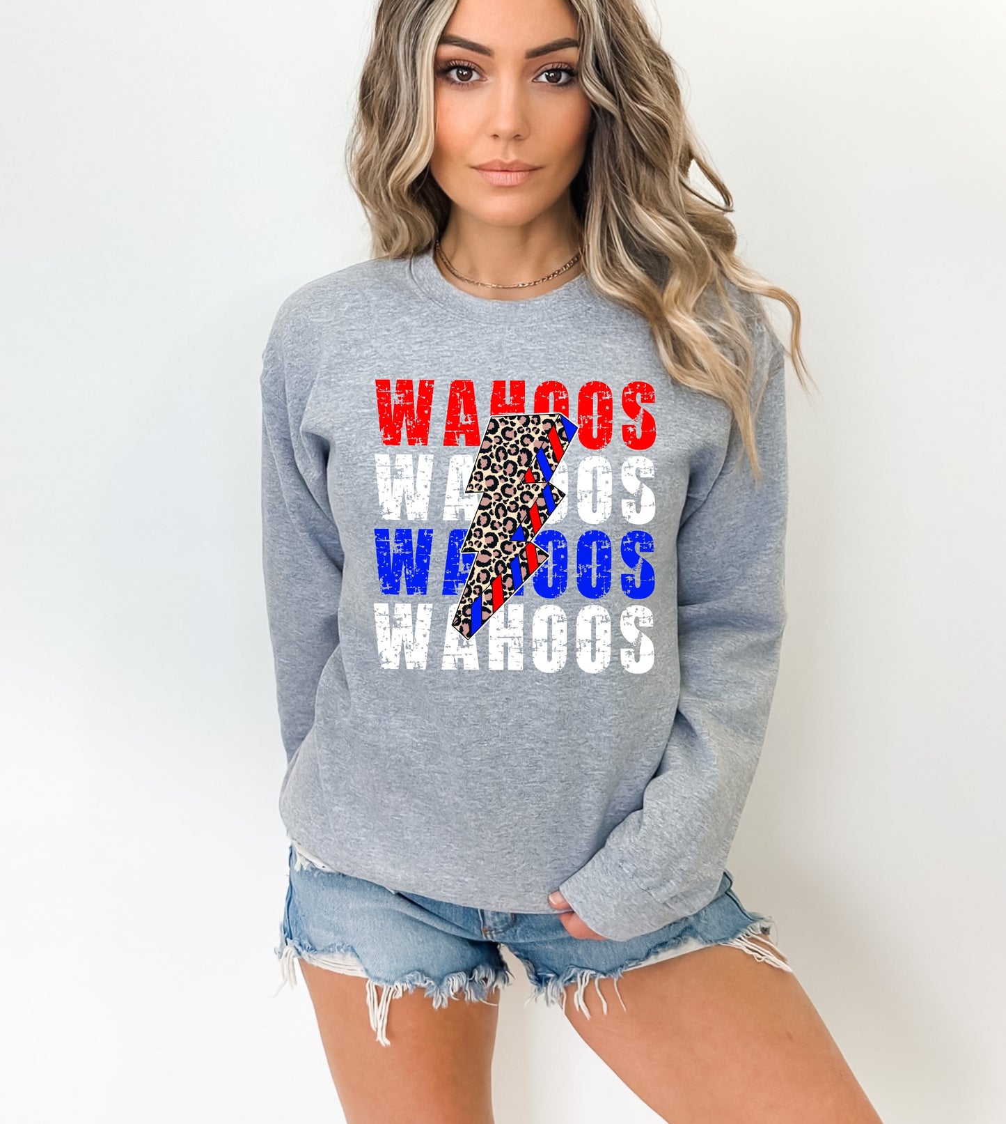 Wahoos Lightning Bolt Graphic Tee