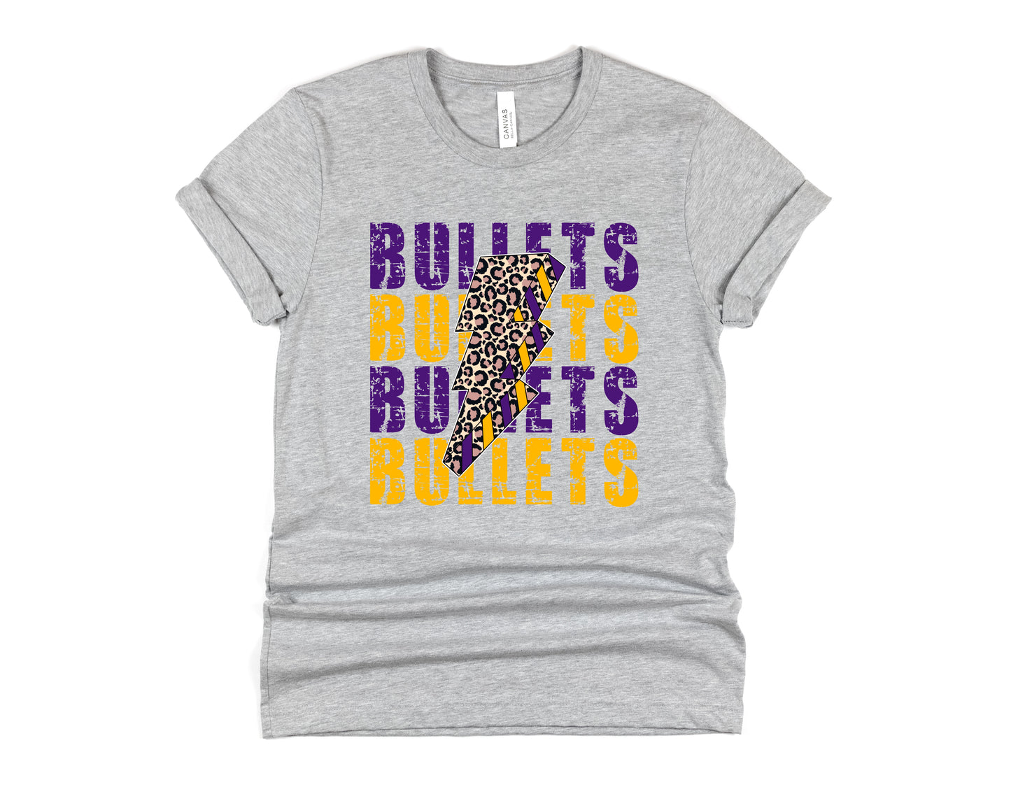 Bullets Lightning Bolt Graphic Tee