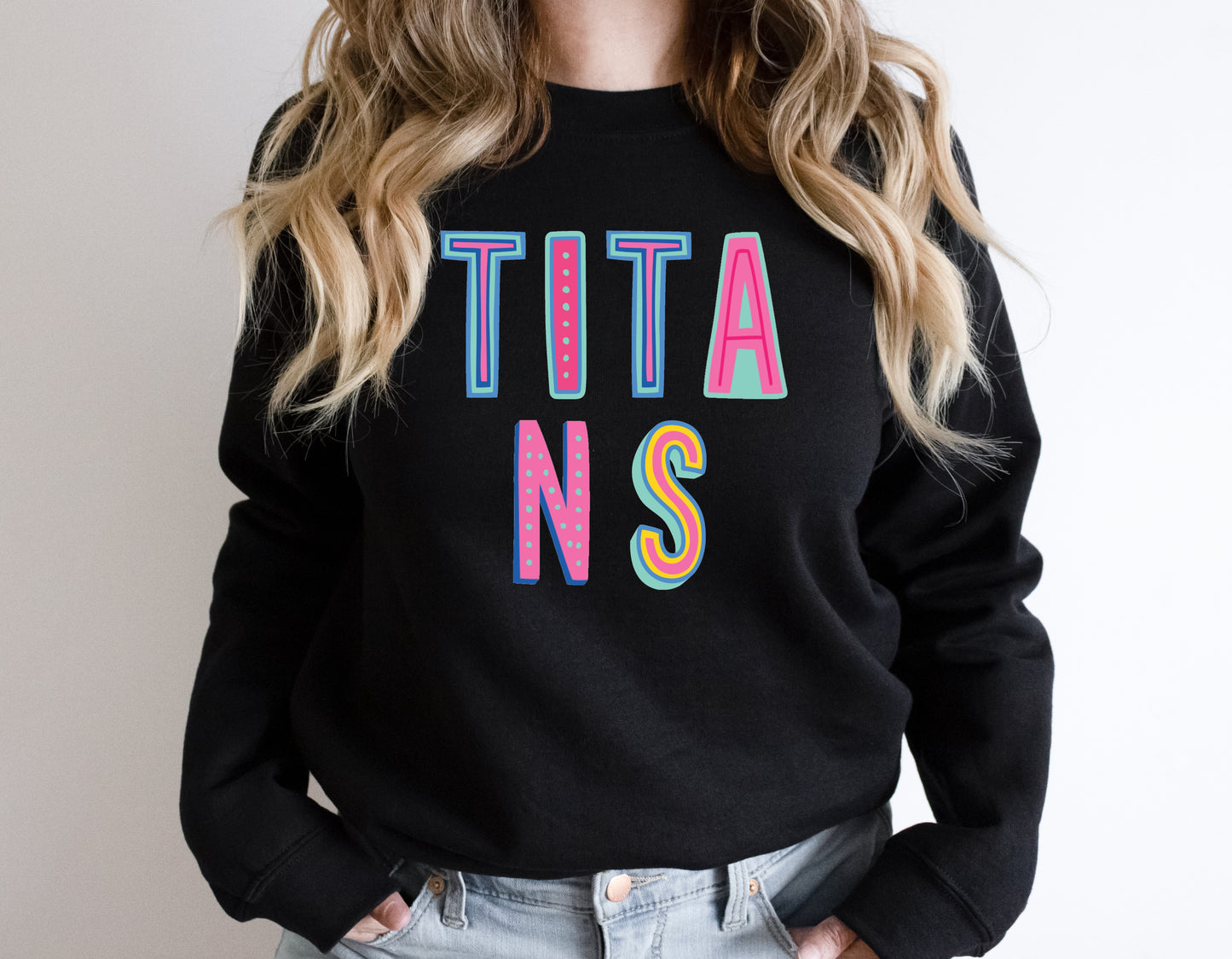 Titans Colorful Graphic Tee