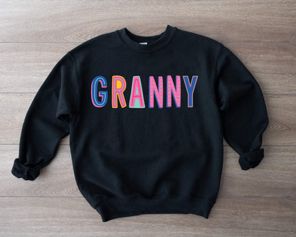 Granny Colorful Graphic Tee