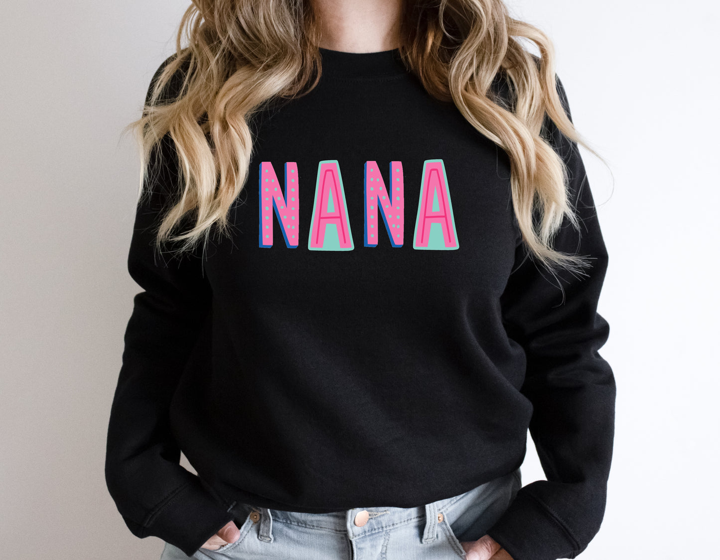 Nana Colorful Graphic Tee