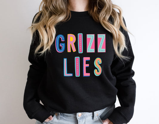 Grizzles Colorful Graphic Tee