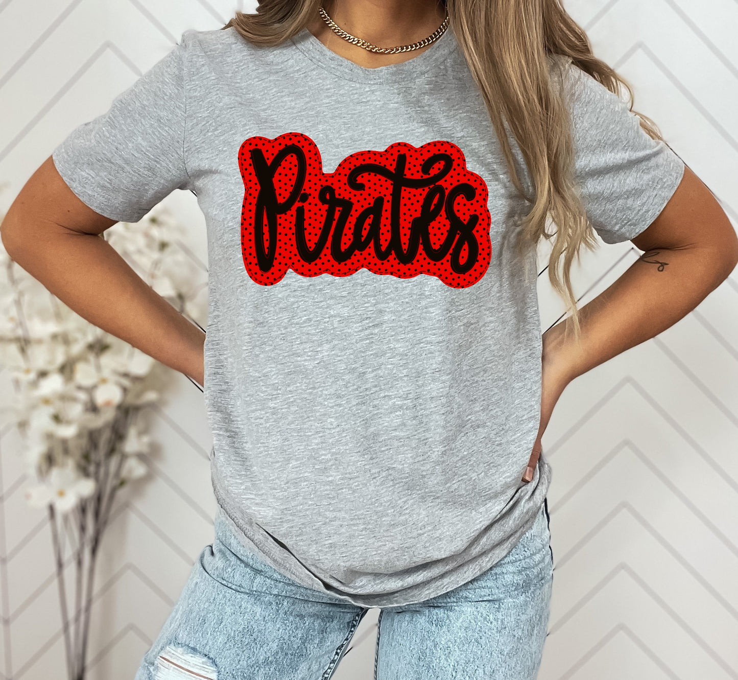 Pirates Faux Applique