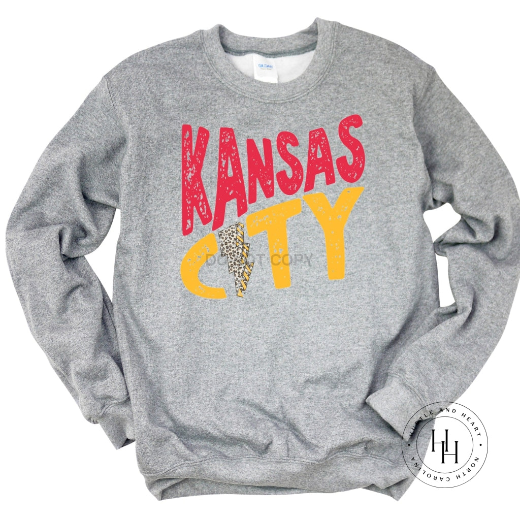 Kansas City Lightning Bolt Graphic Tee