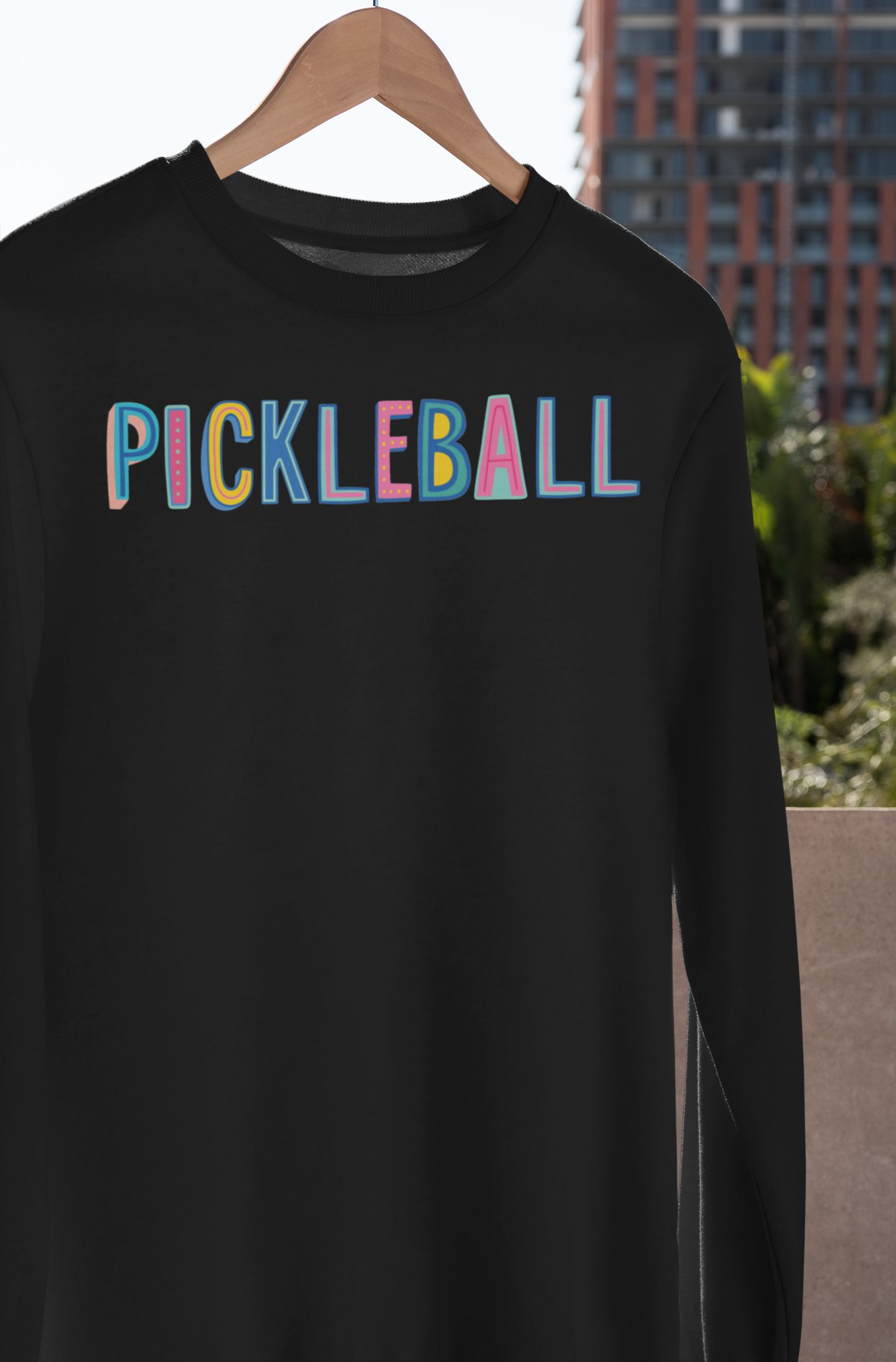 Pickleball Colorful Graphic Tee