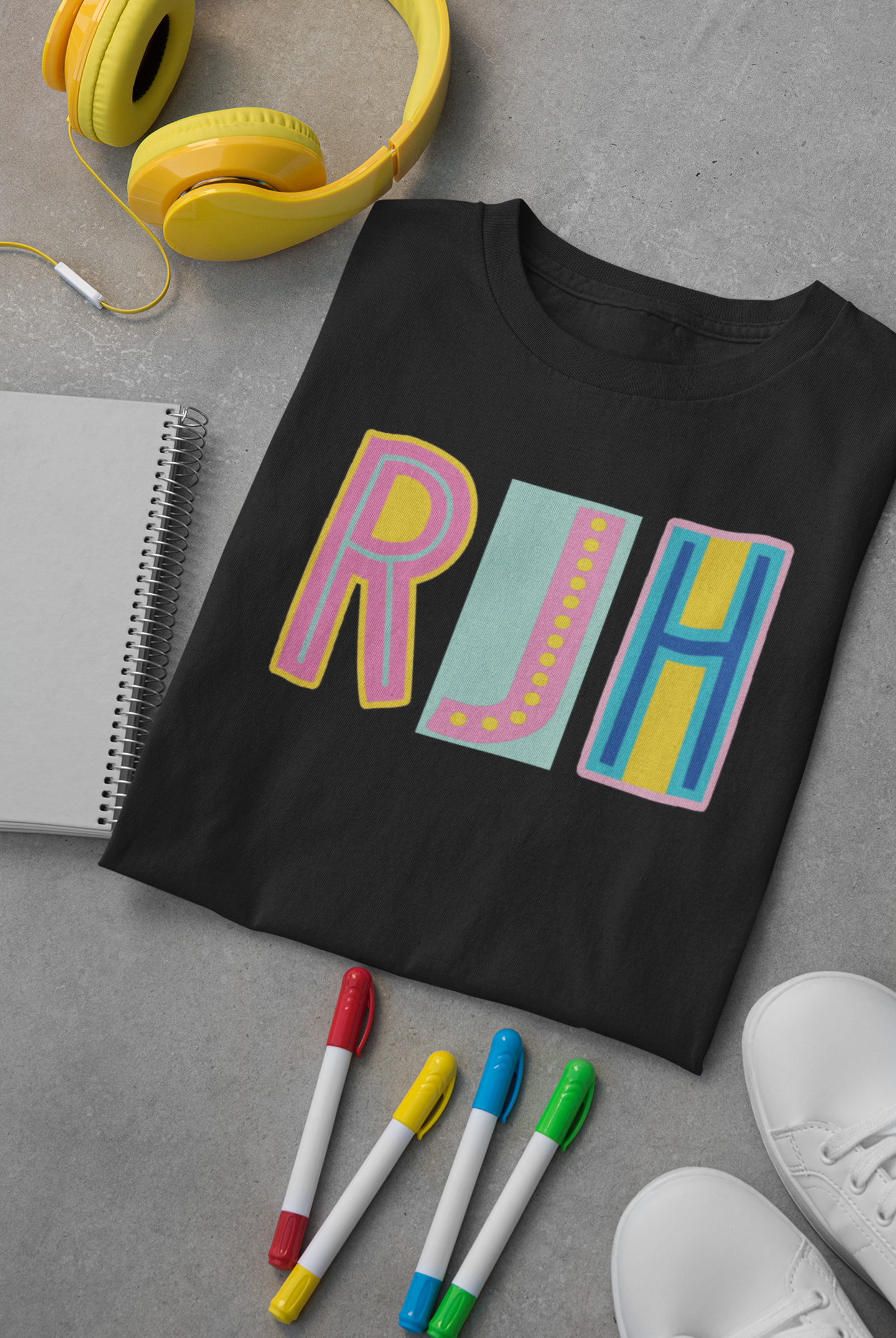 RJH Colorful Graphic Tee